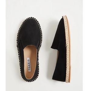 Torrid Faux Suede Espadrille Flat